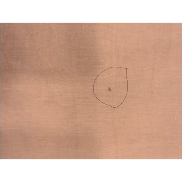 Embroidered Applique Tea Towel Pink Blue Linen Pagoda Asian Vintage - Picture 8 of 9